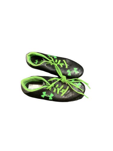 Used Under Armour Soccer Cleats Black Junior 03 11884-S000052225