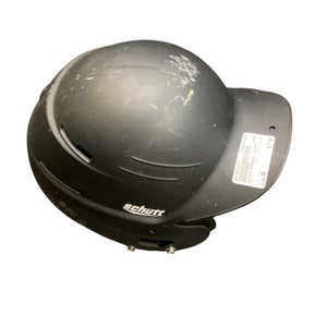 Used Schutt BASEBALL HELMET Batting Helmet No Mask Black MD 11884-S000052223