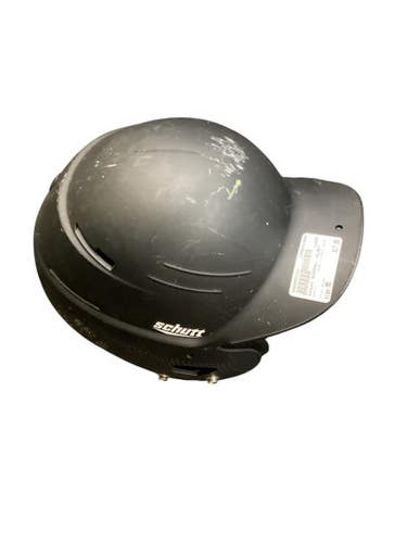 Used Schutt BASEBALL HELMET Batting Helmet No Mask Black MD 11884-S000052223