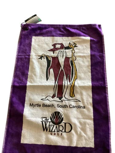 Used GRAND DUNES TOWEL Golf Accessory Purple 11884-S000052213