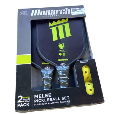 Used MONARCH PICKLEBALL SET Pickleball Racquet Black 11479-S000403241