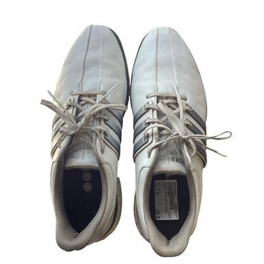 Used Adidas Mens Golf Shoes White Senior 12 11479-S000403205