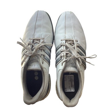 Used Adidas Mens Golf Shoes White Senior 12 11479-S000403205