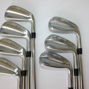 TITLEIST T100 4-PW IRON SET - TRUE TEMPER TOUR ISSUE S400 STEEL - STIFF