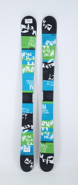 Elan Pinball Pro Twin Tip Flat Skis - 115 cm New