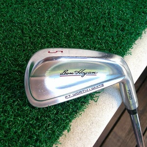 Ben Hogan Ft Worth White Forged 5-Iron w/ CT-100 OBAN Stiff Flex Shaft