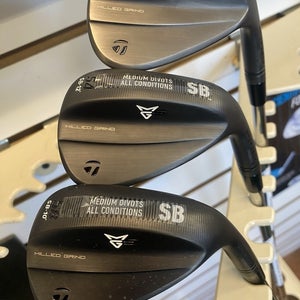 New Taylor Made MG 5 Forged Charcoal Wedge Set 50 , 54 , 58