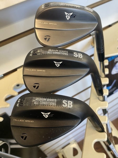 New Taylor Made MG 5 Forged Charcoal Wedge Set 50 , 54 , 58