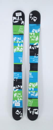 Elan Pinball Pro Twin Tip Flat Skis - 105 cm New
