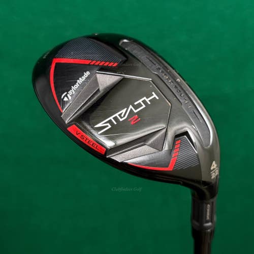 TaylorMade Stealth 2 22 4 Hybrid Ventus TR Red HB 5-A Graphite Seniors w/HC