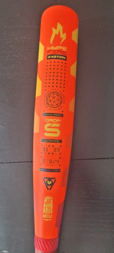 2025 Easton Hype Fire USSSA Certified Bat 26 oz (Used)