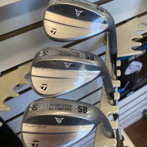 New Taylor Made MG 5 Forged Satin Chrome Wedge Set 50 , 54 , 58