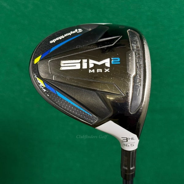 TaylorMade SIM 2 MAX 16.5 Fairway 3HL Wood Ventus Blue 5R Graphite Regular w/HC