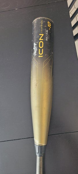 2023 Rawlings Icon Composite USSSA Certified Bat (-10) 29" (Used)