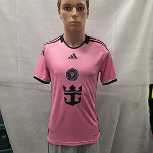 NWT 2024 Inter Miami Messi Adidas Aeroready Jersey Pink S MLS