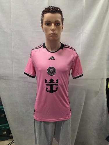 NWT 2024 Inter Miami Messi Adidas Aeroready Jersey Pink S MLS