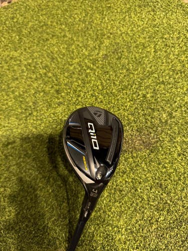 TaylorMade Qi10 4 22* Hybrid, Ventus Stiff Flex, RH