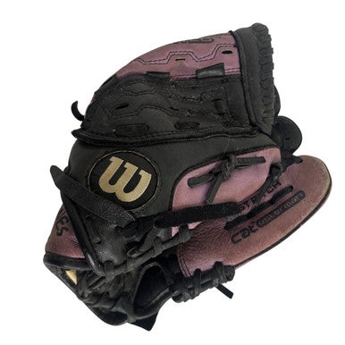 Used Wilson CAT RH Throw Fastpitch Gloves Black 11" 11406-S000105375