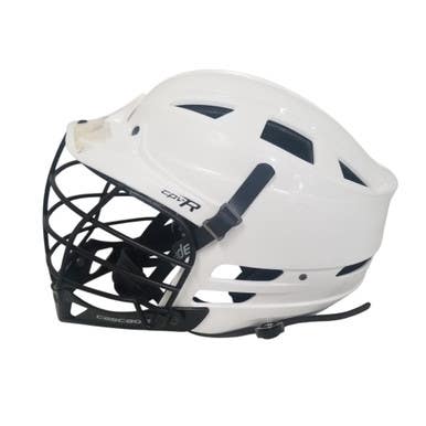 Used Cascade CPV-R Lacrosse Helmet White S/M 11406-S000106065