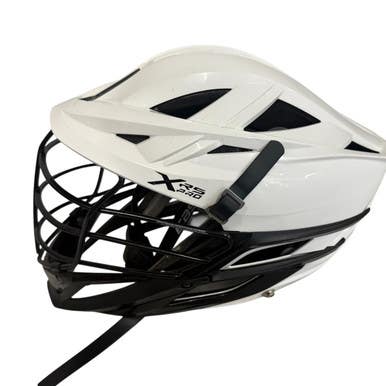 Used Cascade RS PRO Lacrosse Helmet White One Size 11406-S000106083