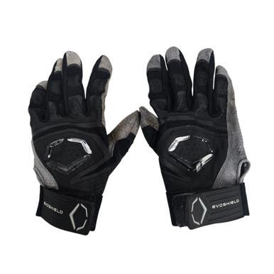 Used Evoshield BB/SB Batting Gloves Black LG 11406-S000106184
