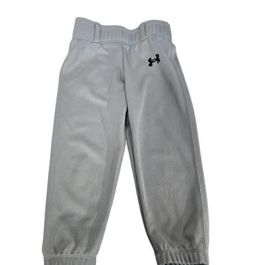 Used Under Armour BB PANTS BB/SB Pant Boys Grey XS 11406-S000106196
