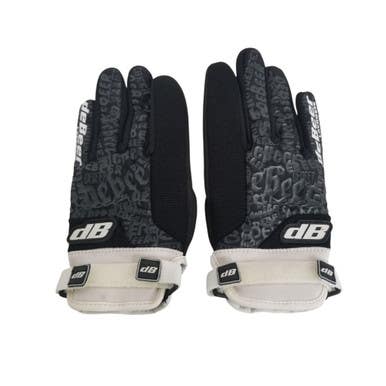 Used DeBeer LAX GLOVES Lacrosse Gloves Womens Black MD 11406-S000105681