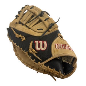 Used Wilson A2000 LH Throw Fastpitch Gloves Tan 12 1/4" 11406-S000105710
