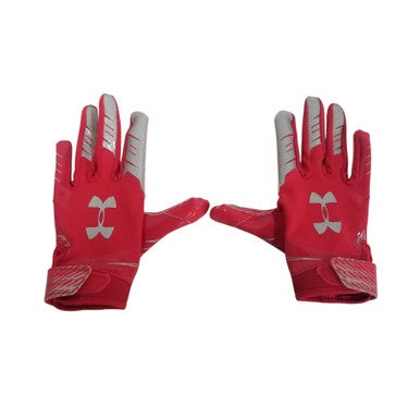 Used Under Armour F7 GLOVES FB Gloves Red SM 11406-S000105910