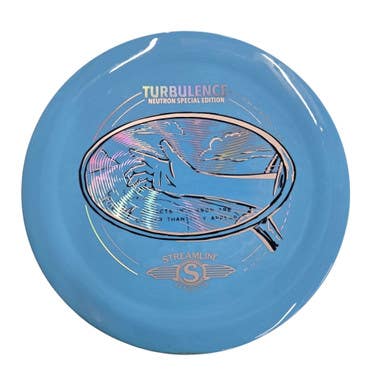 Used MVP TURBULENCE SE Disc Golf Driver Carolina Blue 11406-S000106004