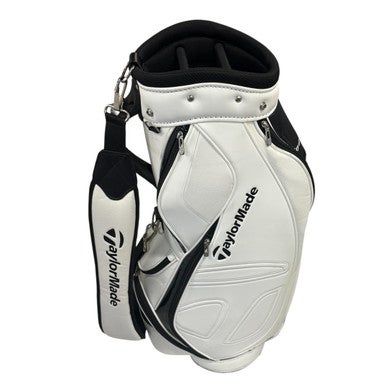 Used Taylormade PRO CART BAG Mens Cart Bag White 11406-S000106652