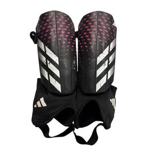 Used Adidas Soccer Shin Guards Adult Black MD 11406-S000106728