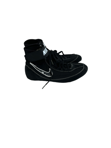 Used Nike SPEED SWEEP Wrestling Shoes Black Senior 7.5 11692-S000140702