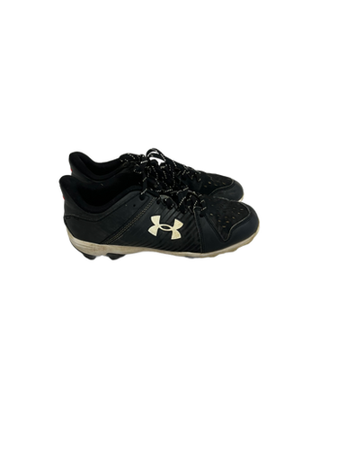Used Under Armour LEADOFF BB/SB Cleats Black Junior 04.5 11692-S000140726