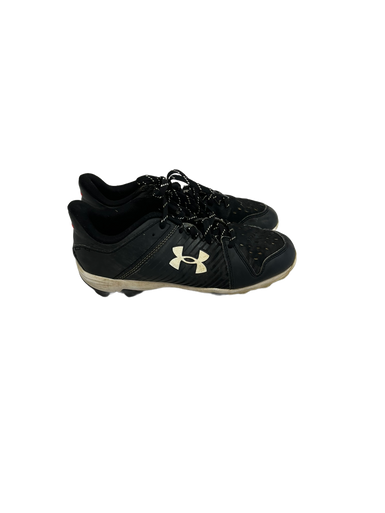 Used Under Armour LEADOFF BB/SB Cleats Black Junior 04.5 11692-S000140726