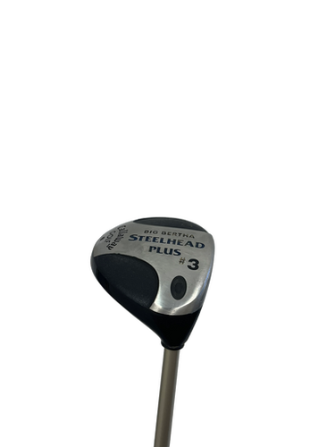 Used Callaway BIG BERTHA STEELHEAD PLUS Mens Fairway Wood RH 3 Wood 11692-S000141014
