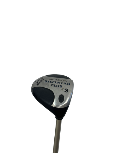 Used Callaway BIG BERTHA STEELHEAD PLUS Mens Fairway Wood RH 3 Wood 11692-S000141014