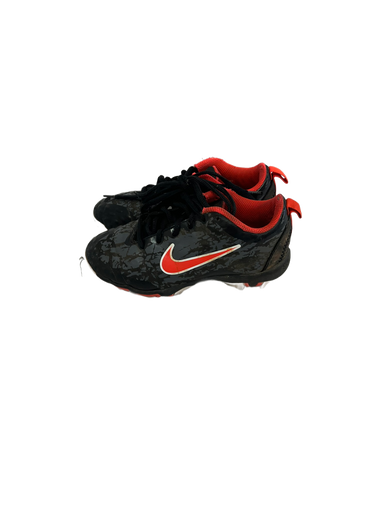 Used Nike FASTFLEX HYPERDIAMOND BB/SB Cleats Black Youth 13.0 11692-S000140793