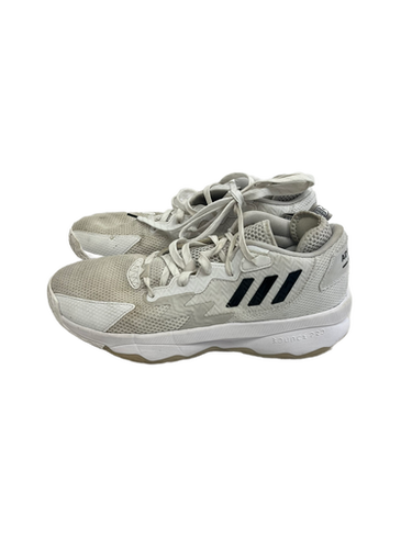 Used Adidas DAME 8 Basketball Shoes M White Senior 9 11692-S000140859