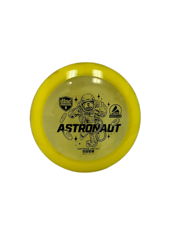 Used Discmania ACTICVE PREMIUM ASTRONAUT Disc Golf Driver Yellow 171g 11692-S000140861
