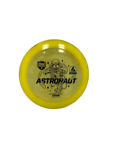 Used Discmania ACTICVE PREMIUM ASTRONAUT Disc Golf Driver Yellow 171g 11692-S000140861