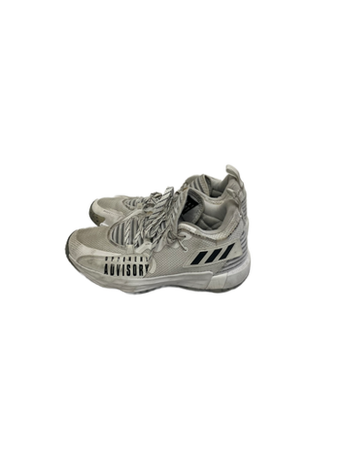 Used Adidas DAME 7 Basketball Shoes M White Senior 7.5 11692-S000140847