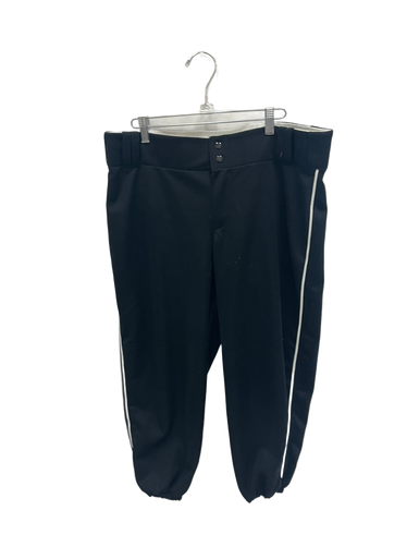 Used Teamwork Athletic BLACK W/ WHITE BB/SB Pant Womens Black And White XL 11692-S000140866