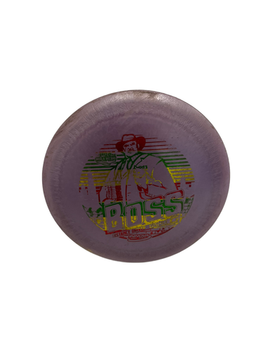 Used Discraft STAR BOSS Disc Golf Driver Purple 158g 11692-S000140900