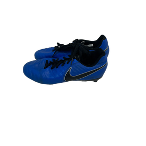 Used Nike TIEMPO Soccer Cleats Royal Blue Junior 05.5 11692-S000140919