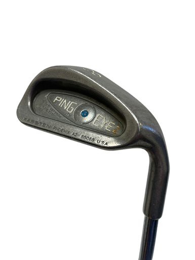 Used Ping EYE 2 BLUE DOT Mens Individual Iron RH 8 Iron 11692-S000140954