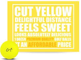 New CUT GOLF 12 PK YELLOW 11884-RCG691024025829