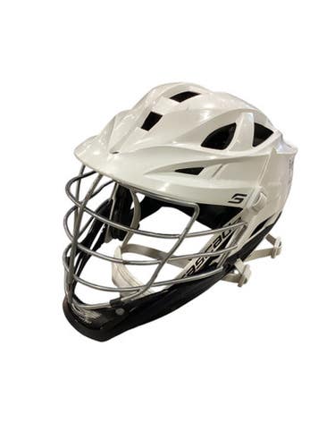 Used Cascade CSR Lacrosse Helmet White SM 11884-S000047120