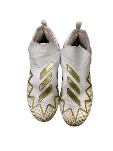 Used Adidas Adult FB Cleats White Senior 5 11884-S000047123