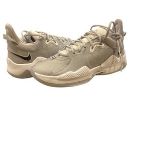 Used Nike PG 5 TB PROMO Basketball Shoes M White Senior 10 11884-S000048530